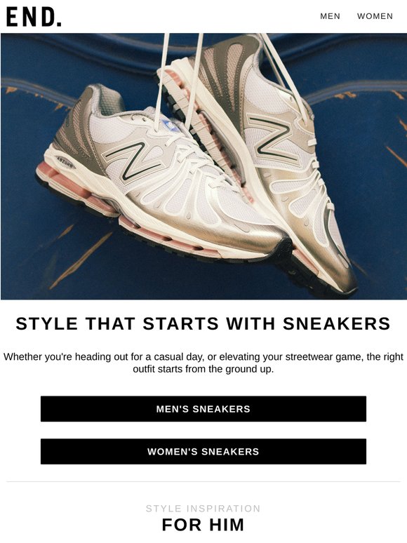 Step up your style with New Balance, Nike & more