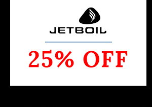Jetboil 25% OFF