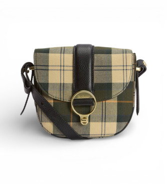 Bandolera de tartán Elm verde