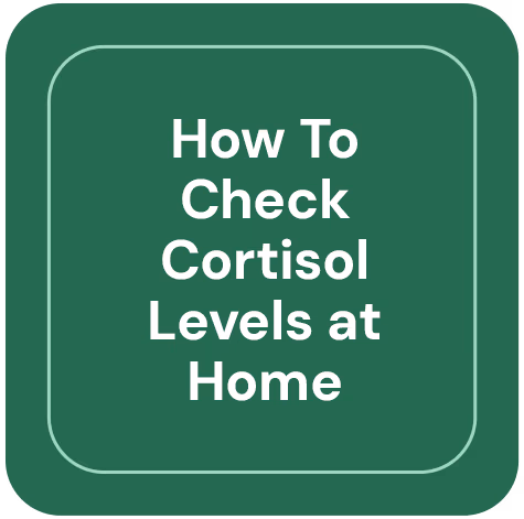 How To Check Cortisol Levels at Home
