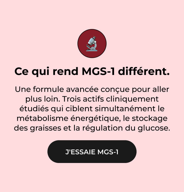Ce qui rend MGS-1 différent. 1