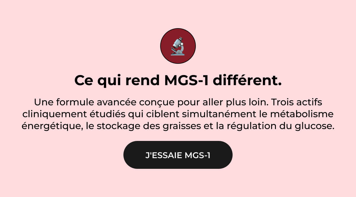 Ce qui rend MGS-1 différent.