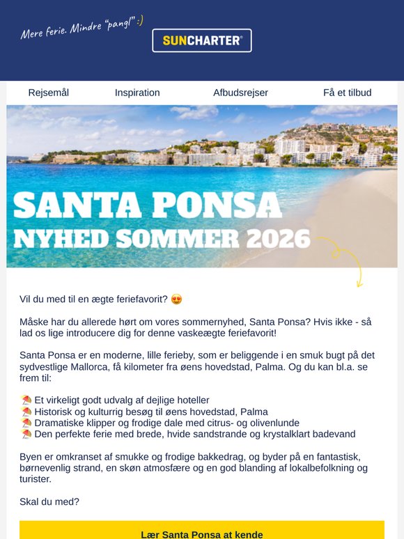 Vil du med til en ægte feriefavorit? 😍