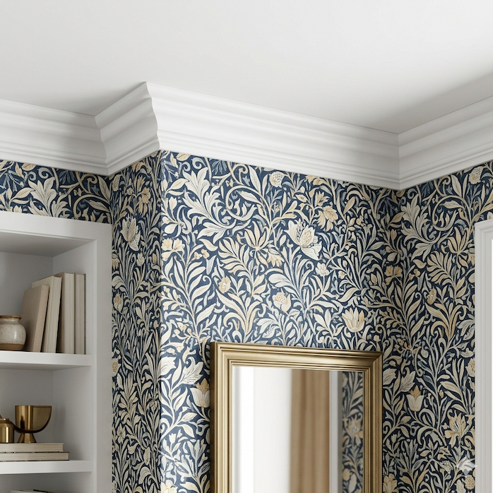DIY Foam Crown Molding 3 in. Wide 8 ft. Long - #CC 355