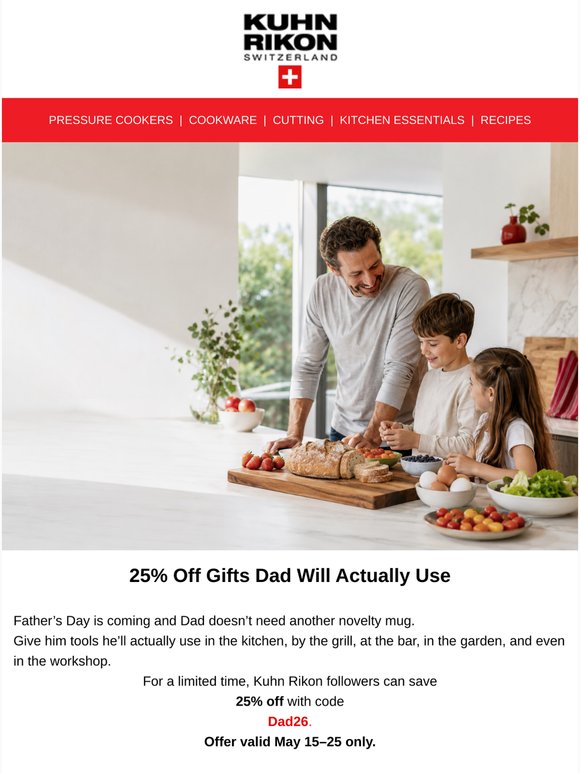 For the Dad Who Cooks, Grills, Slices & Seasons
