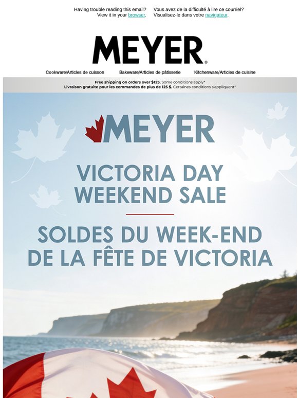 Victoria Day - save an extra 20% off sale! / Jour de la Reine - 20 % de réduction supplémentaire sur les articles en solde !