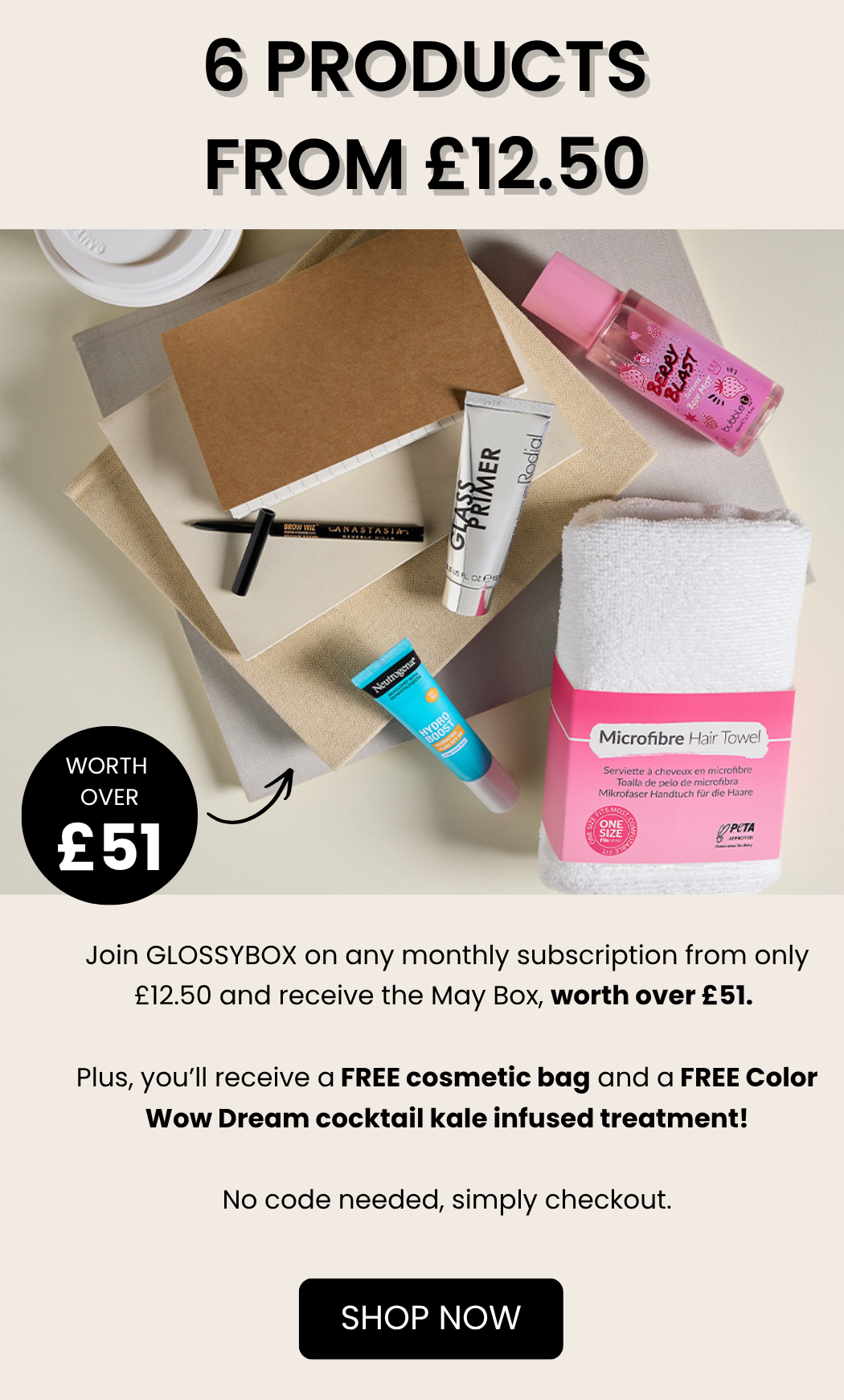 GLOSSYBOX May Box