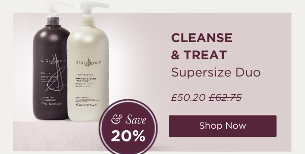 CLEANSE & TREAT Supersize Duo