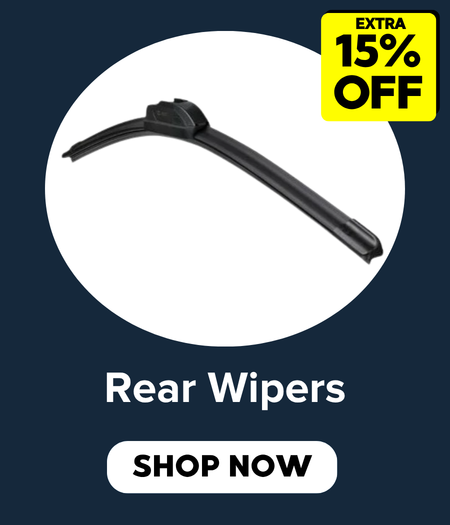 Save 15% On Rear Wipers 