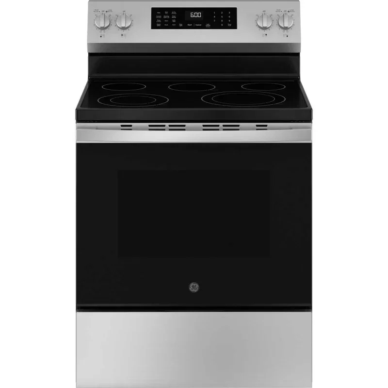 Image of GE 600 Series 30" Free-Standing Electric Range with Convection