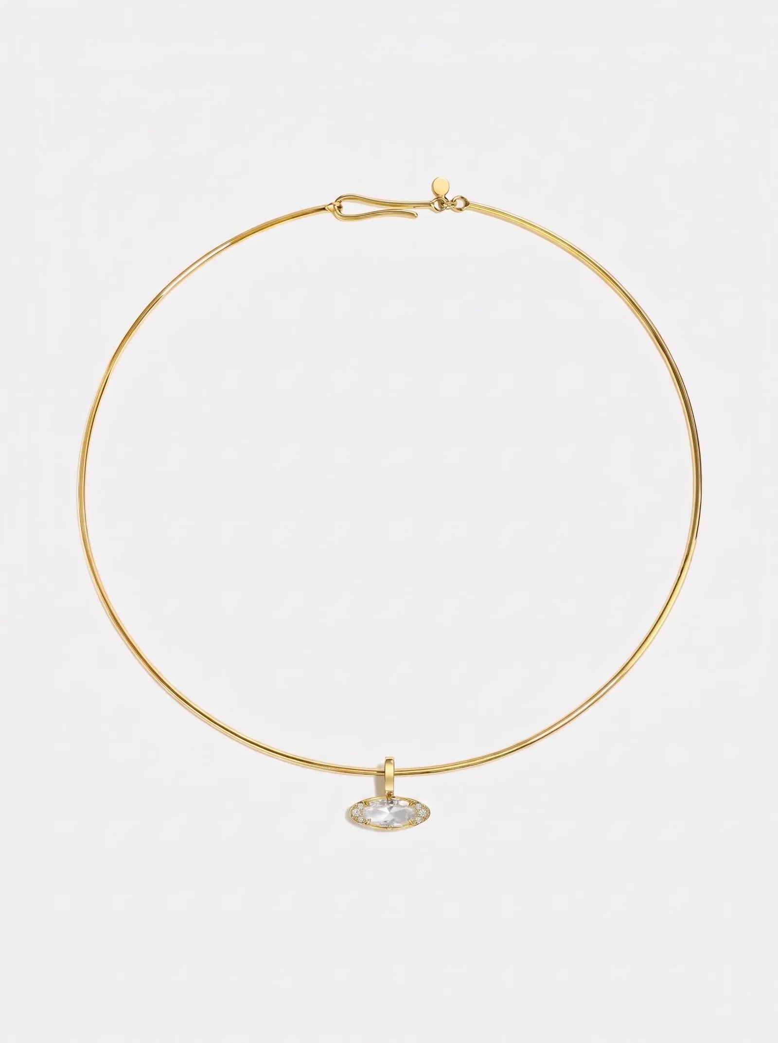 Image of Ellipse Torque Necklace