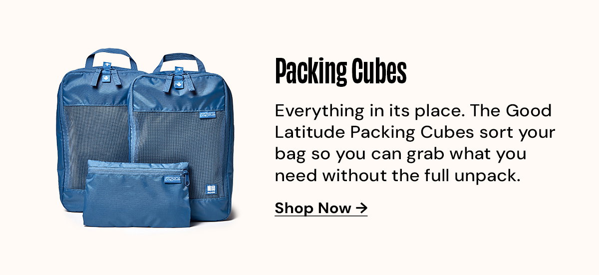 Packing Cubes