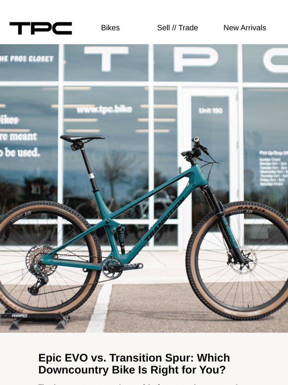 Epic EVO vs. Transition Spur—Which One Is Right for You?