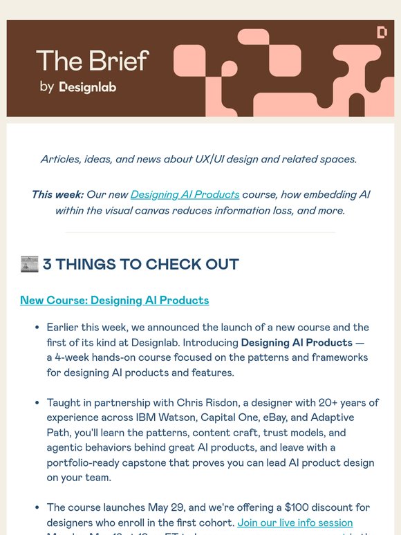 Go from using AI to designing it