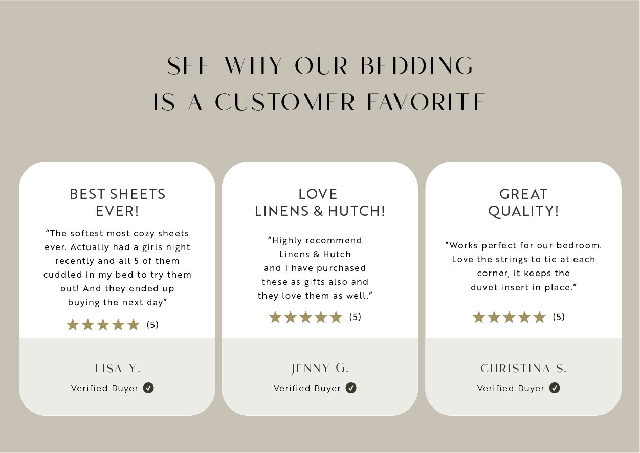 Linens & Hutch Reviews - They loved it, and so will you.