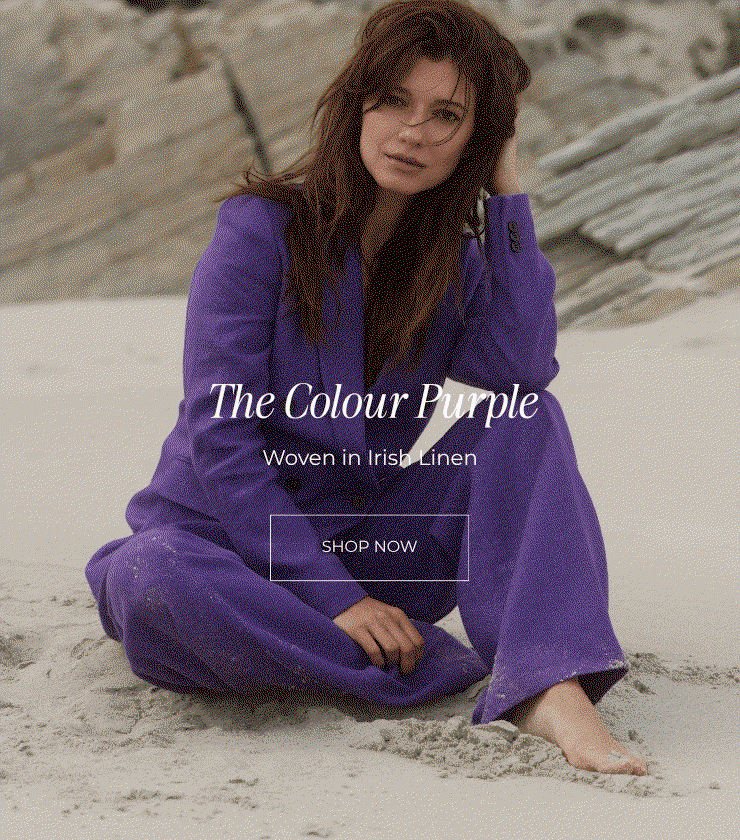 The Colour Purple - Irish Linen