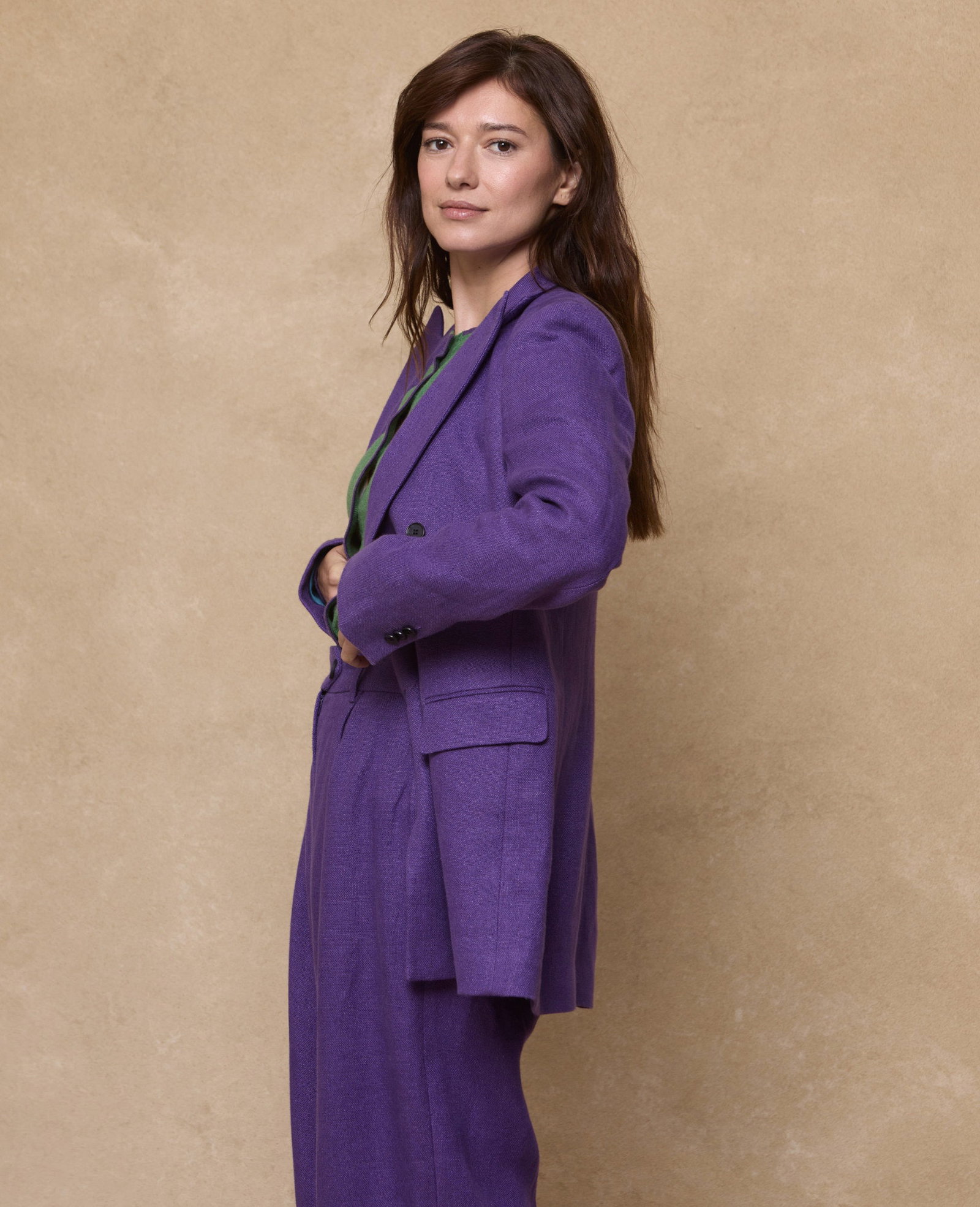 The Colour Purple - Irish Linen
