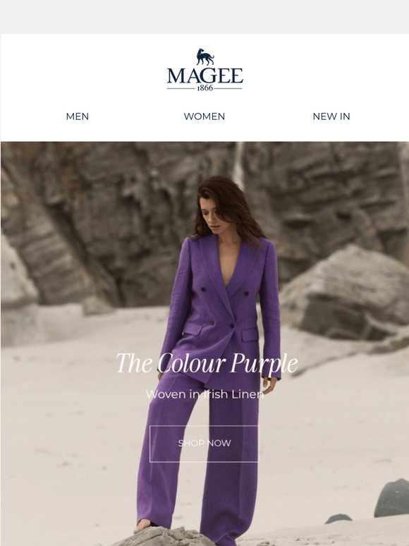 Turn Heads in Irish Linen...