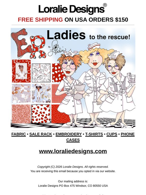 Loralie's ER Ladies to the Rescue!