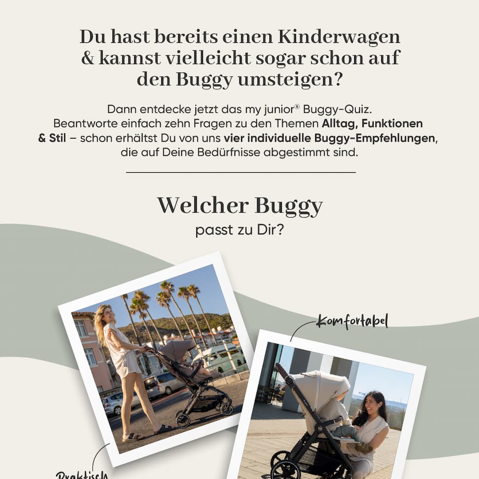 my junior kinderwagen welcher buggy passt zu mir quiz