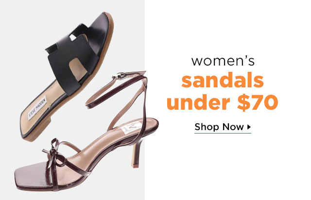 Shop Sandals Under $70
