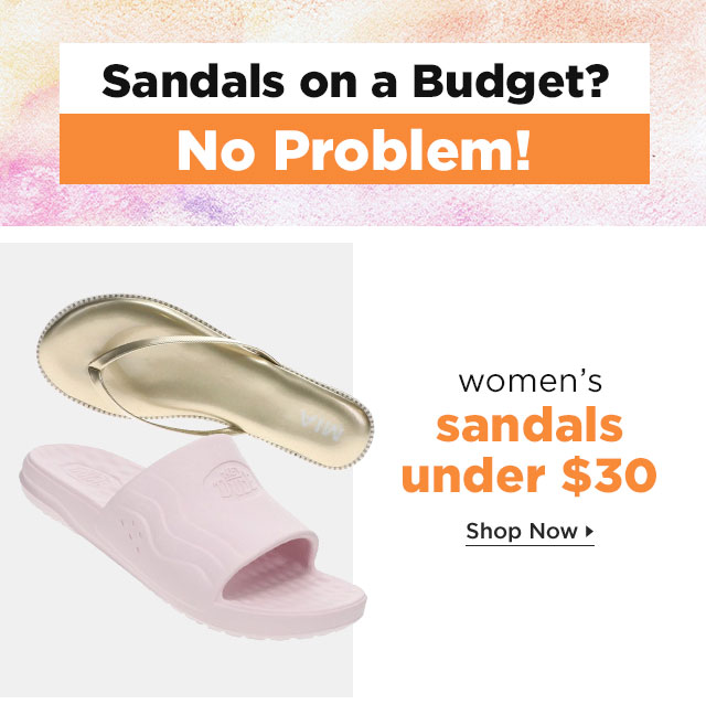 Shop Sandals Under $30