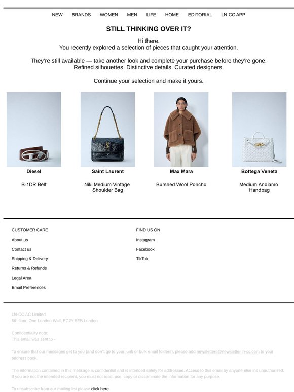 Product you're considering still await