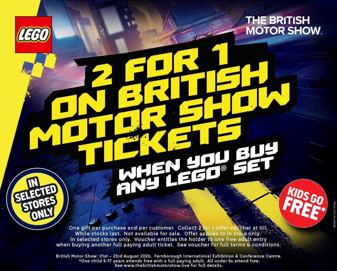 LEGO GWP for British Motor show