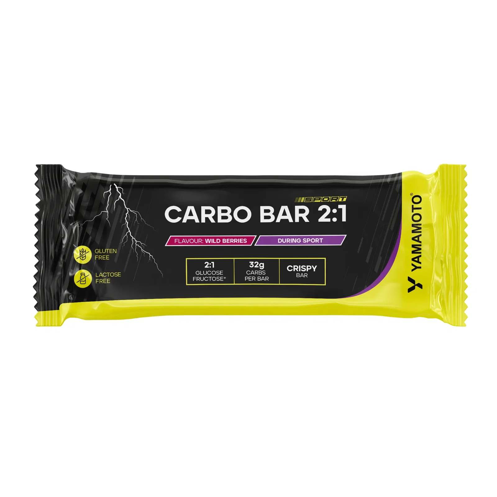 Image of YAMAMOTO SPORT<br><b>Carbo Bar 2:1 Crispy<br>1 barretta da 40 g