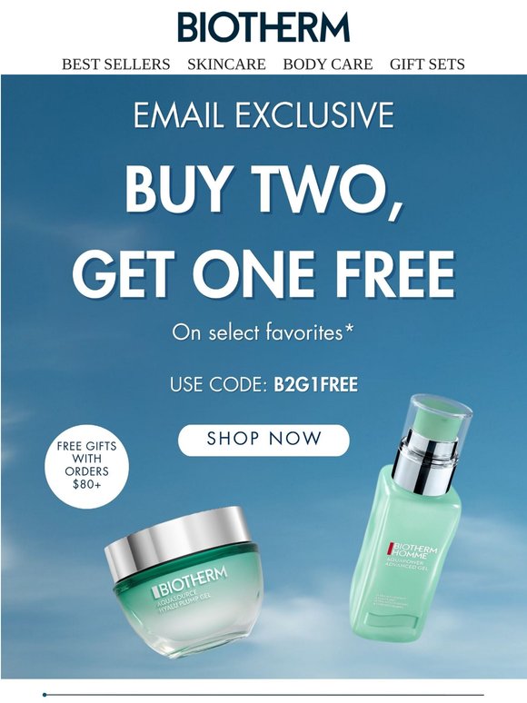 Build Your Routine With Buy Two, Get One Free!