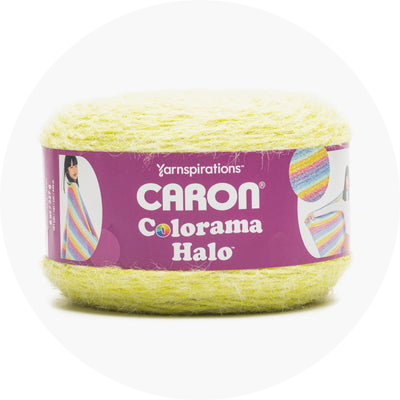 Caron Colorama Halo Stripes and Solids Yarn - Now 40% Off