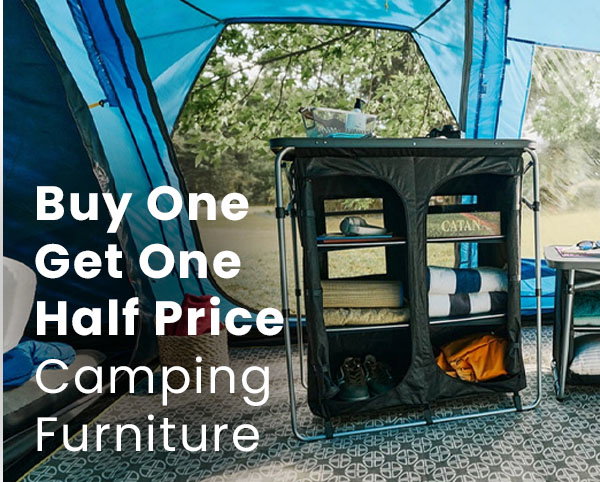 Collection of camping furniture