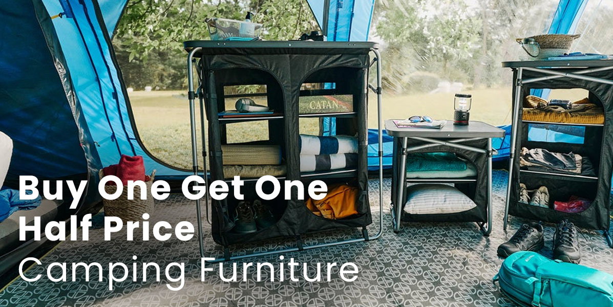 Collection of camping furniture
