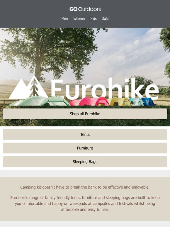 Eurohike Camping Kit 🏕️
