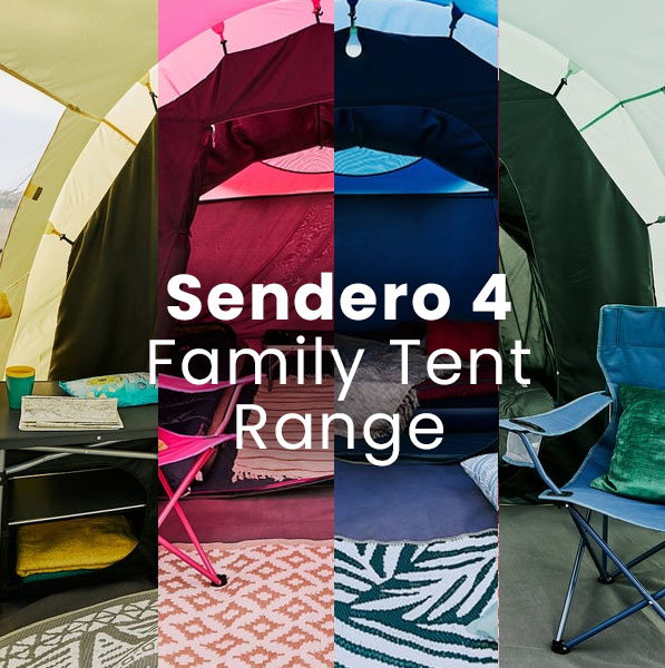 Sendero 4 Family Tent Range