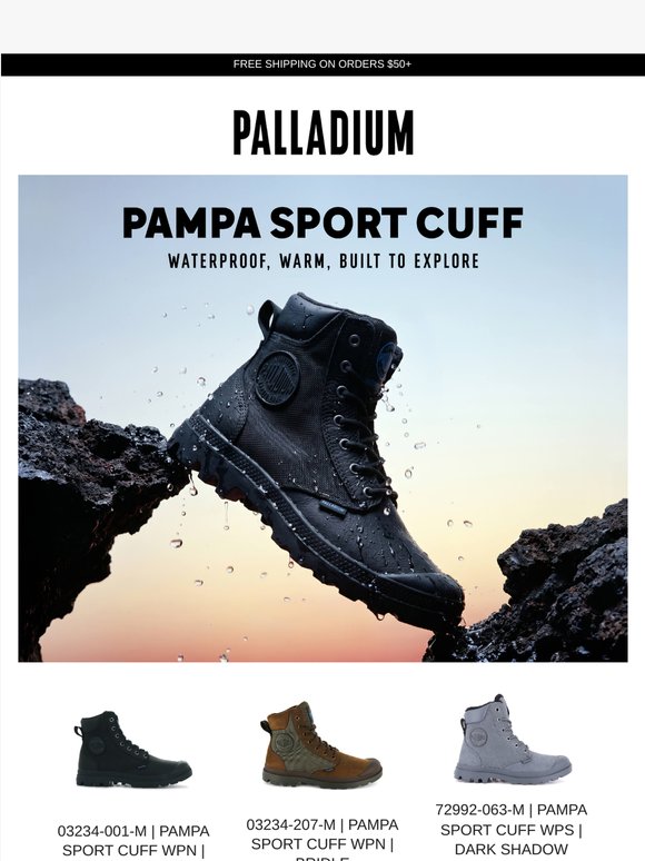Pampa Sport Cuff | Waterproof Boots for All-Weather Exploration