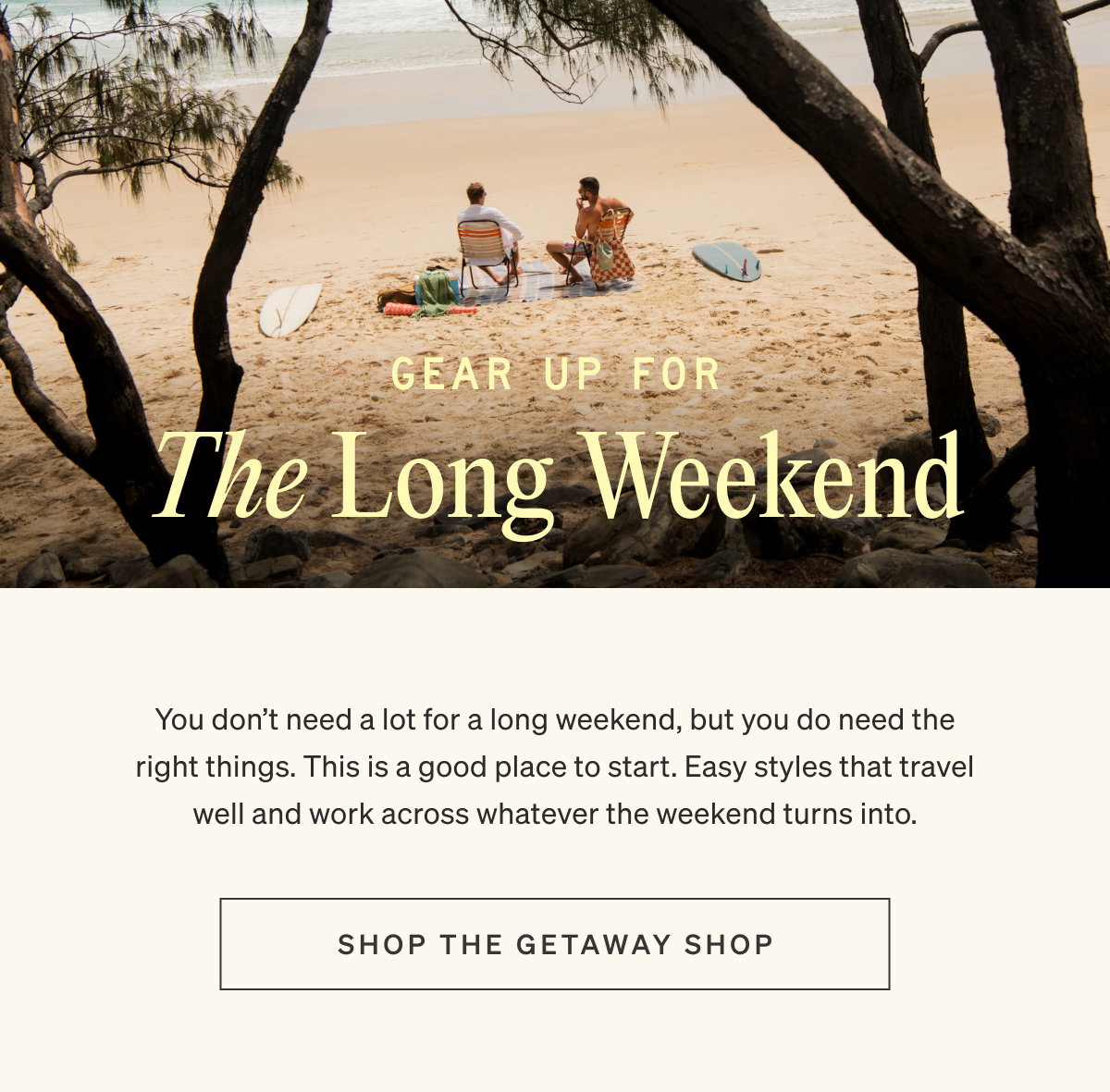 Shop The Getaway Shop