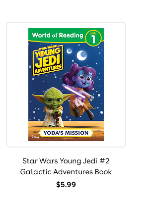 Star Wars Young Jedi #2 Galactic Adventures Book. $5.99.