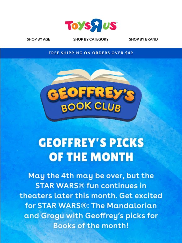 Geoffrey's Book Club: This Month's Picks! 📚