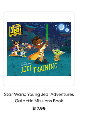 Star Wars: Young Jedi Adventures Galactic Missions Book. $17.99.
