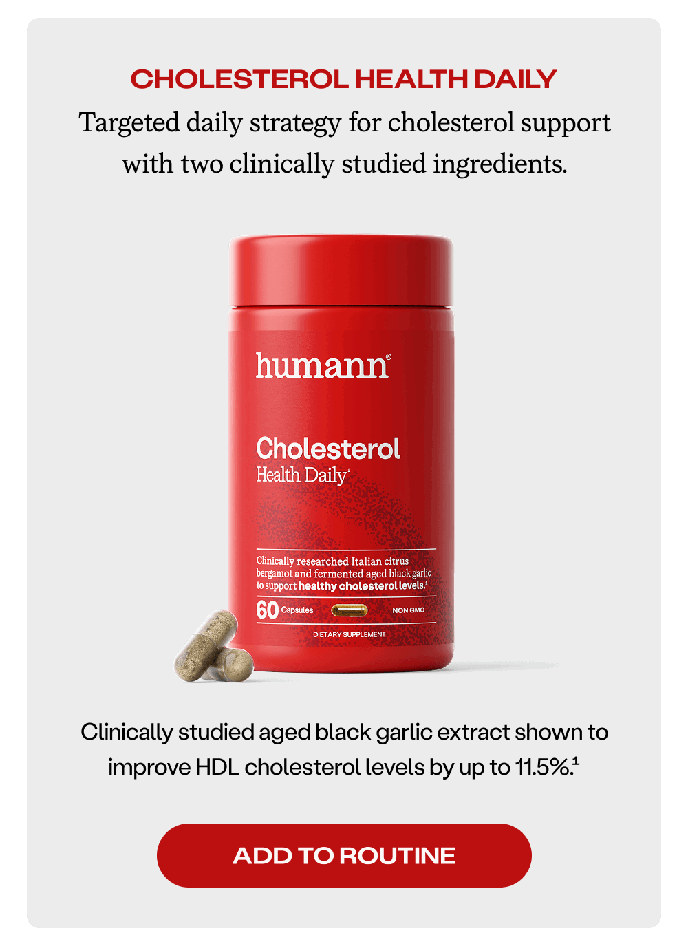 Cholesterol Health Daily [Add to Routine]
