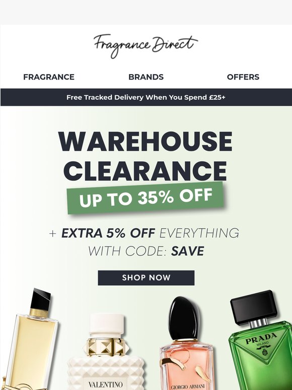 Extra 5% Off Luxury Fragrances