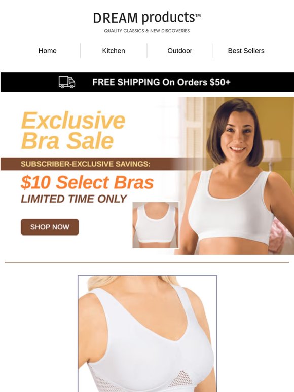 Today Only: Bras For Only $10 Each