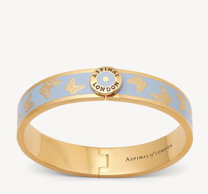 Butterfly Enamel Bangle