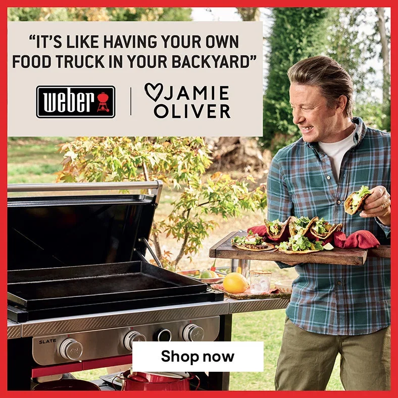 Weber - 'It's like having your own food truck in your backyard' - Jamie Oliver - Shop now