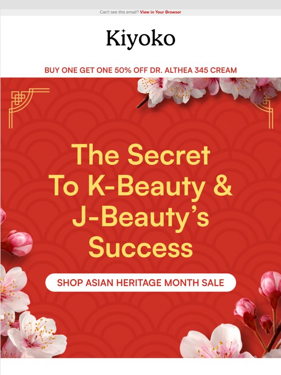 Asian beauty has been ahead for decades