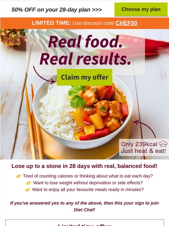 Want to lose a stone in your first month?