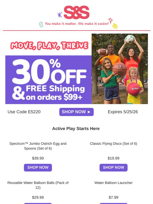 🏃‍♂️Save 30% During National Physical Fitness Month
