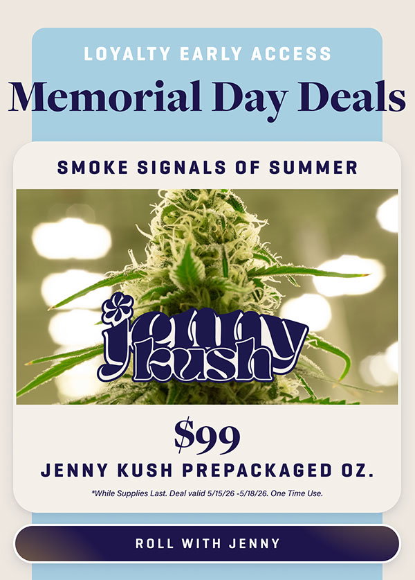 $99 Jenny Kush Oz
