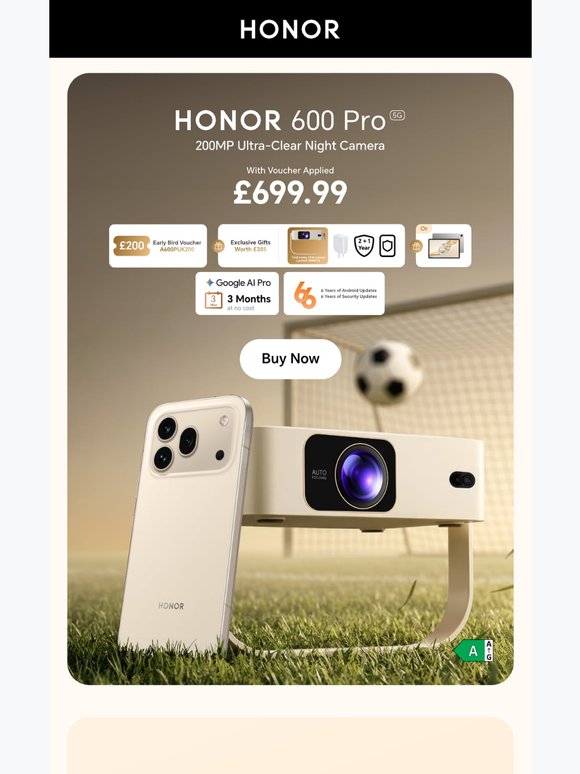 🎉Get Your HONOR 600 Series Today: Exclusive UK Launch Deals Await